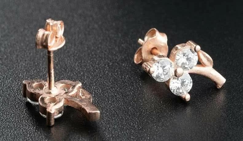 Vathë argjendi Jumeon, ngjyrë ari rozë, NRZ999768