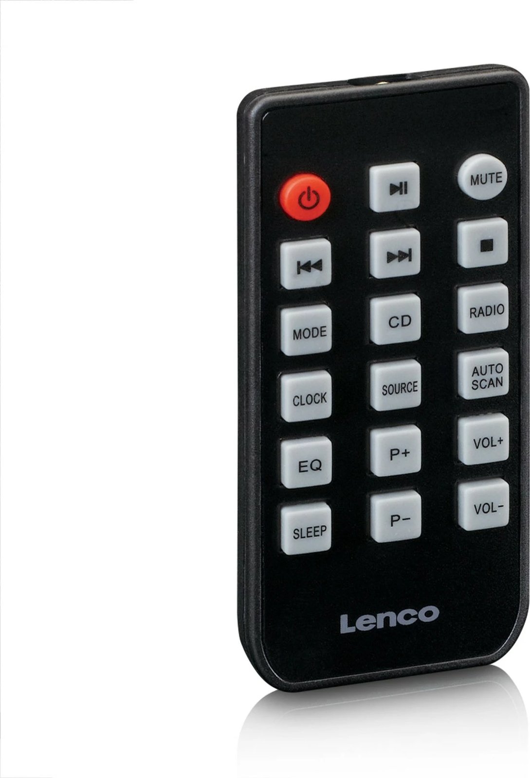 Sistem zëri Lenco MC-030, Bluetooth, USB, FM, i zi