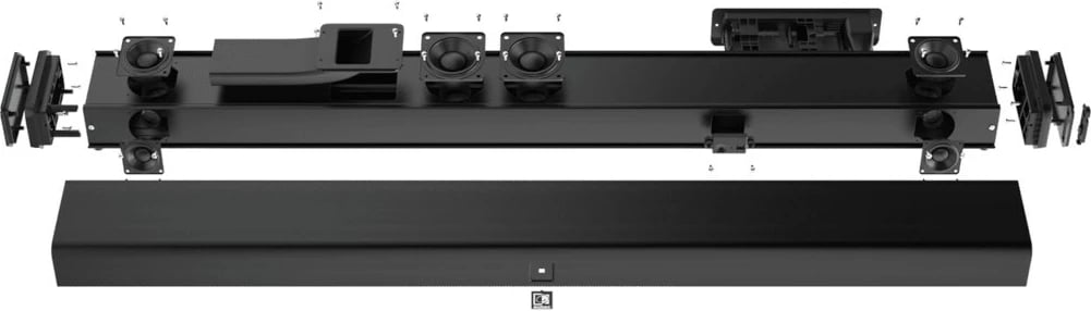 Soundbar AUDAC IMEO2/B, 2.1.2 kanale, 30 W, e zezë