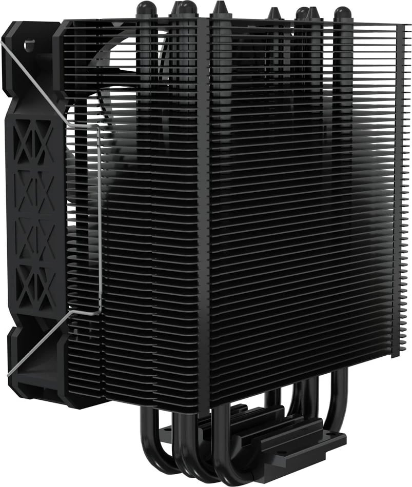 Ftohës ajri për procesor SAVIO VORTEX X2 BLACK, 12 cm, i zi