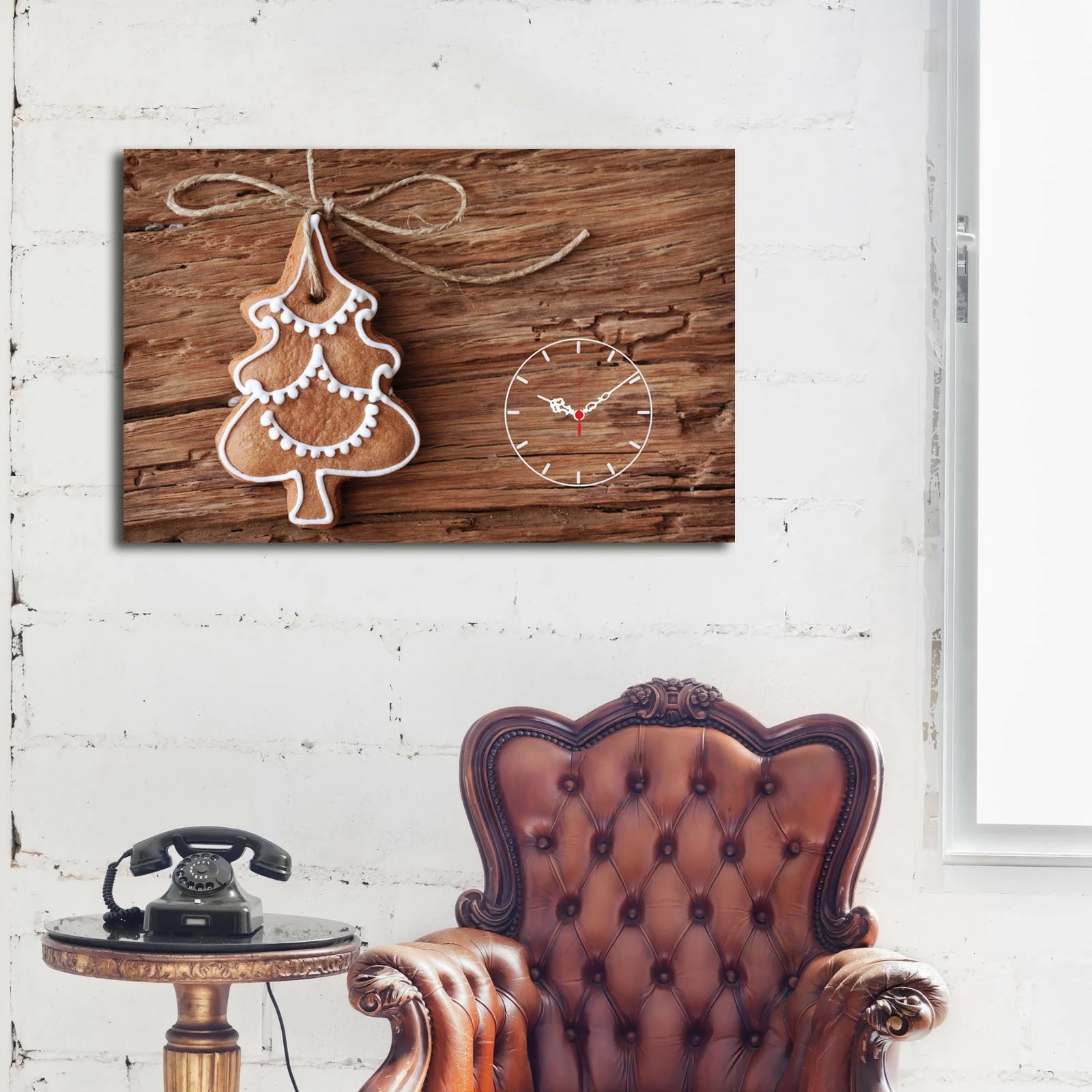 Orë muri dekorative në kanavacë Wallity, YYCS-10, shumëngjyrëshe, 45x70cm