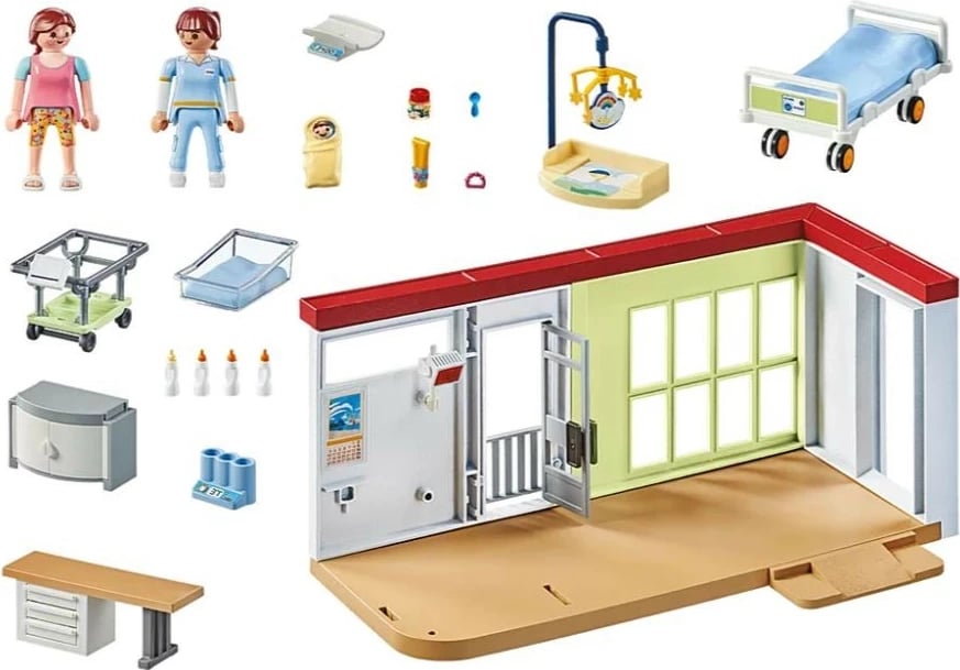 Set figurina Playmobil Action Heroes 71616 Maternity Ward, 62 pjesë