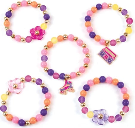 Make It Real Colour Reveal DIY Bracelets Craft Set