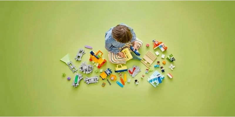 Lodra tren interaktiv LEGO DUPLO për fëmijë