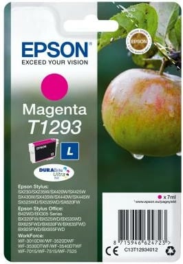 Kasetë boje Epson T1293 DURABrite Ultra 7 ml, magenta