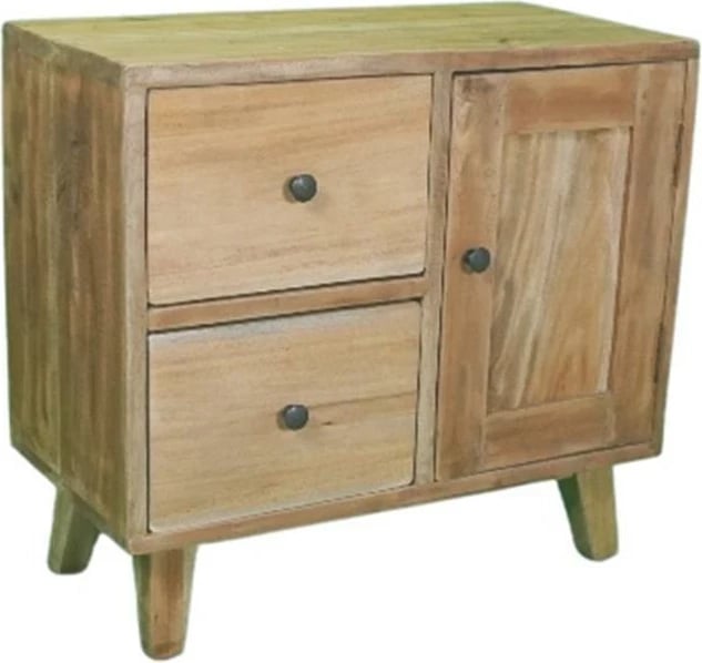 Komodinë Nextdeco Tribeca, dru teak, H55x30x60cm