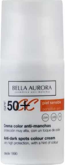Krem ngjyrues kundër njollave Bella Aurora SPF50+, 30ml unisex