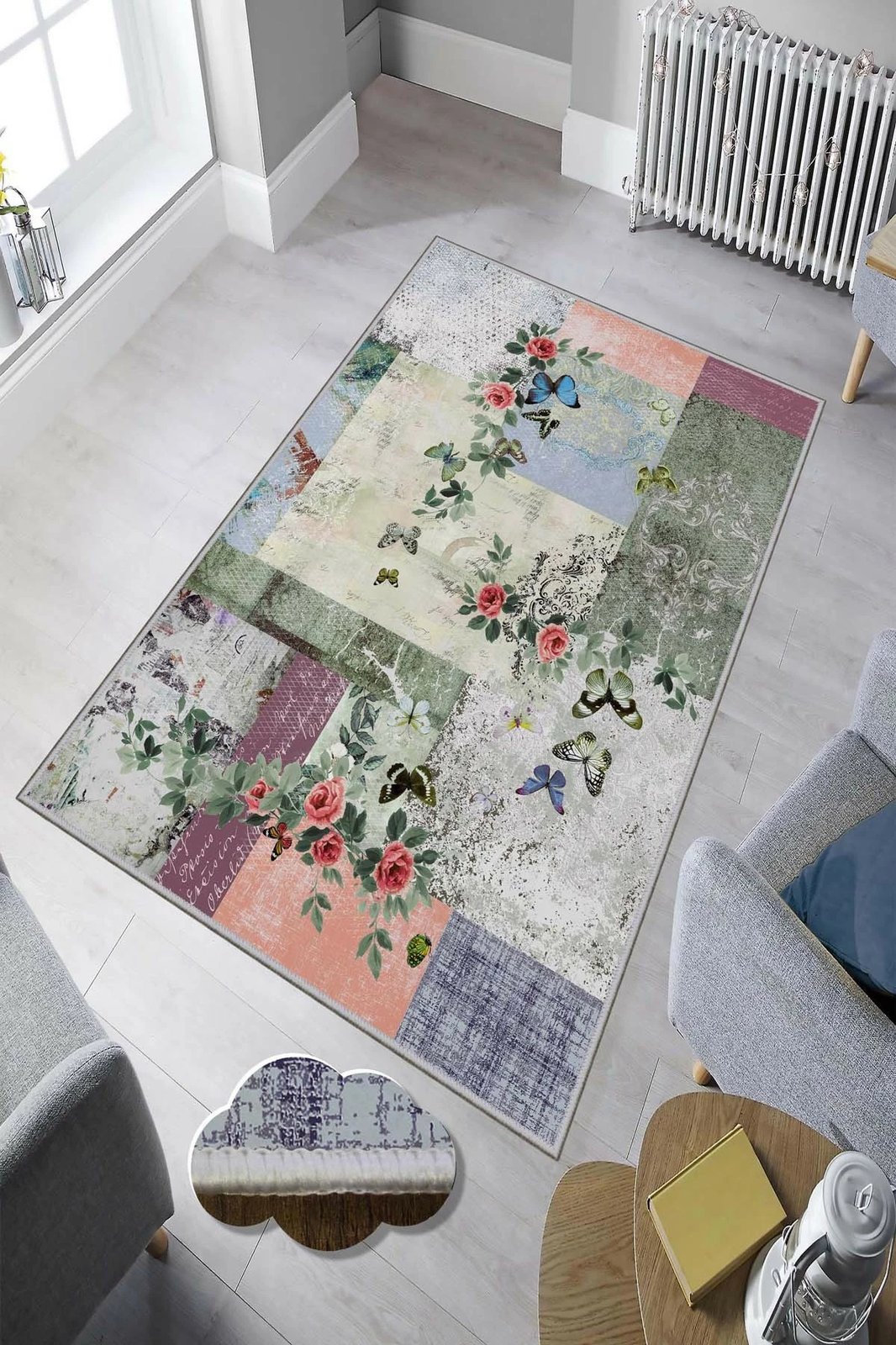 Qilim Conceptum Hypnose, shumëngjyrësh, Hmnt881, 50x80cm