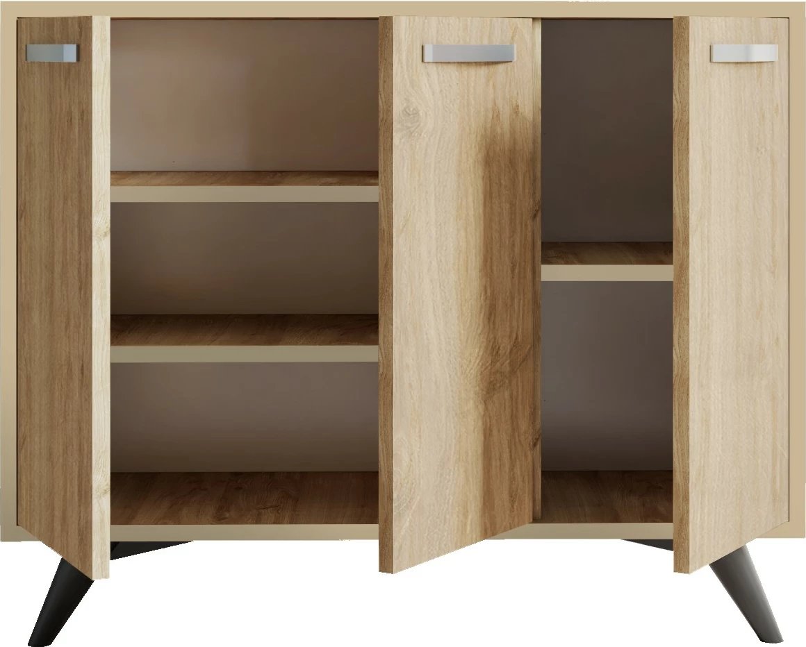 Dollap multifunksional, ngjyrë lisi, Hanah Home, Piffa