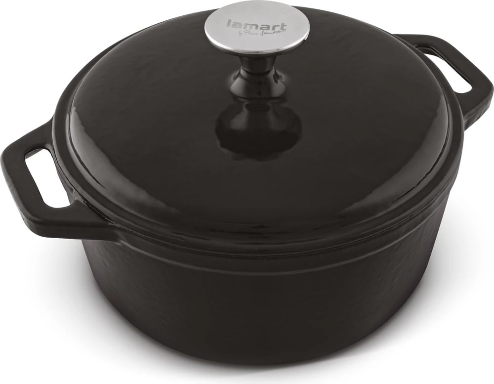 Tavë hekuri Lamart LT1208, 2.3 L, e zezë