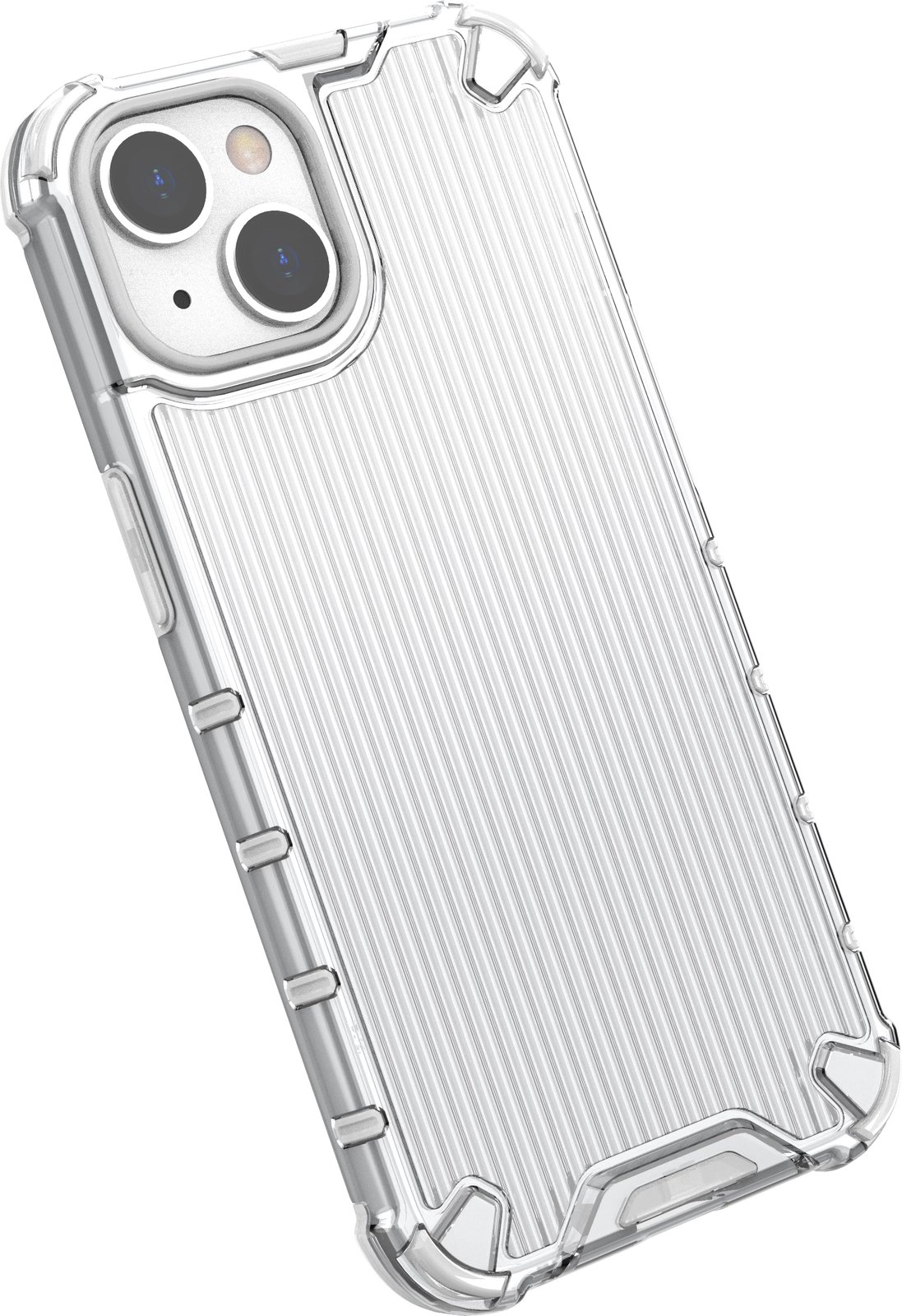 Mbështjellës Hurtel Ombre Protect Case për iPhone 14 Plus, rozë-kaltër