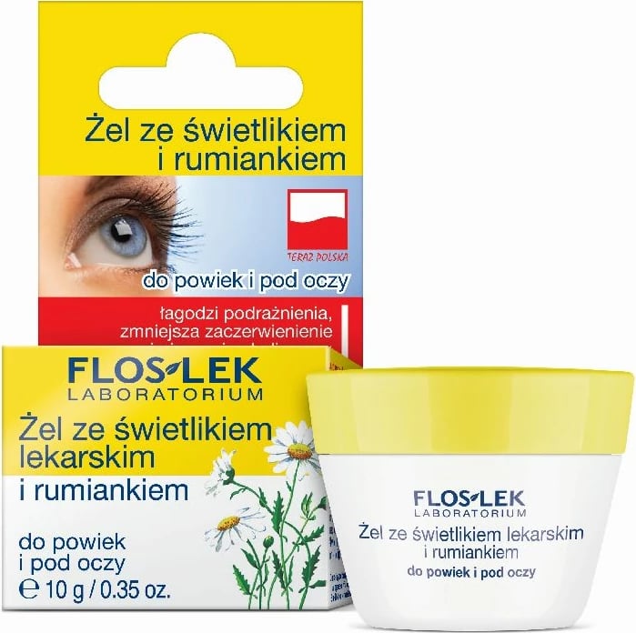 Gel për sy Floslek për femra, 10g