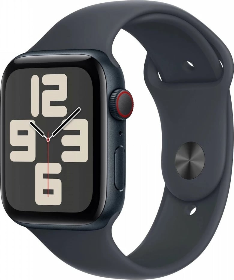 Smartwatch Apple Watch SE GPS + Cellular, 40 mm, alumini midnight, rrip sport S/M