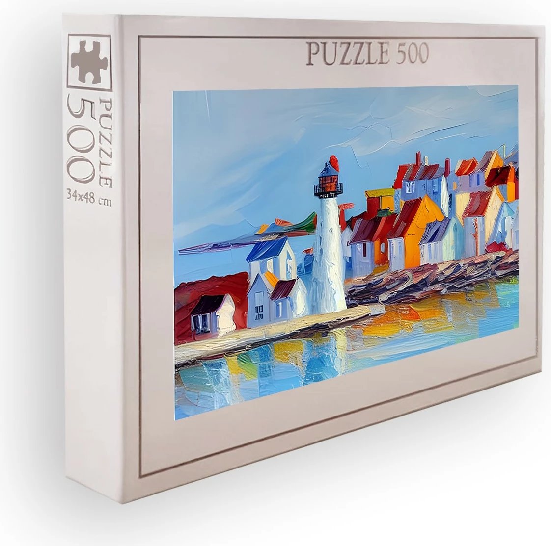 Puzzle 500 copë, Evila Originals, shumëngjyrësh, PZL_0117_500