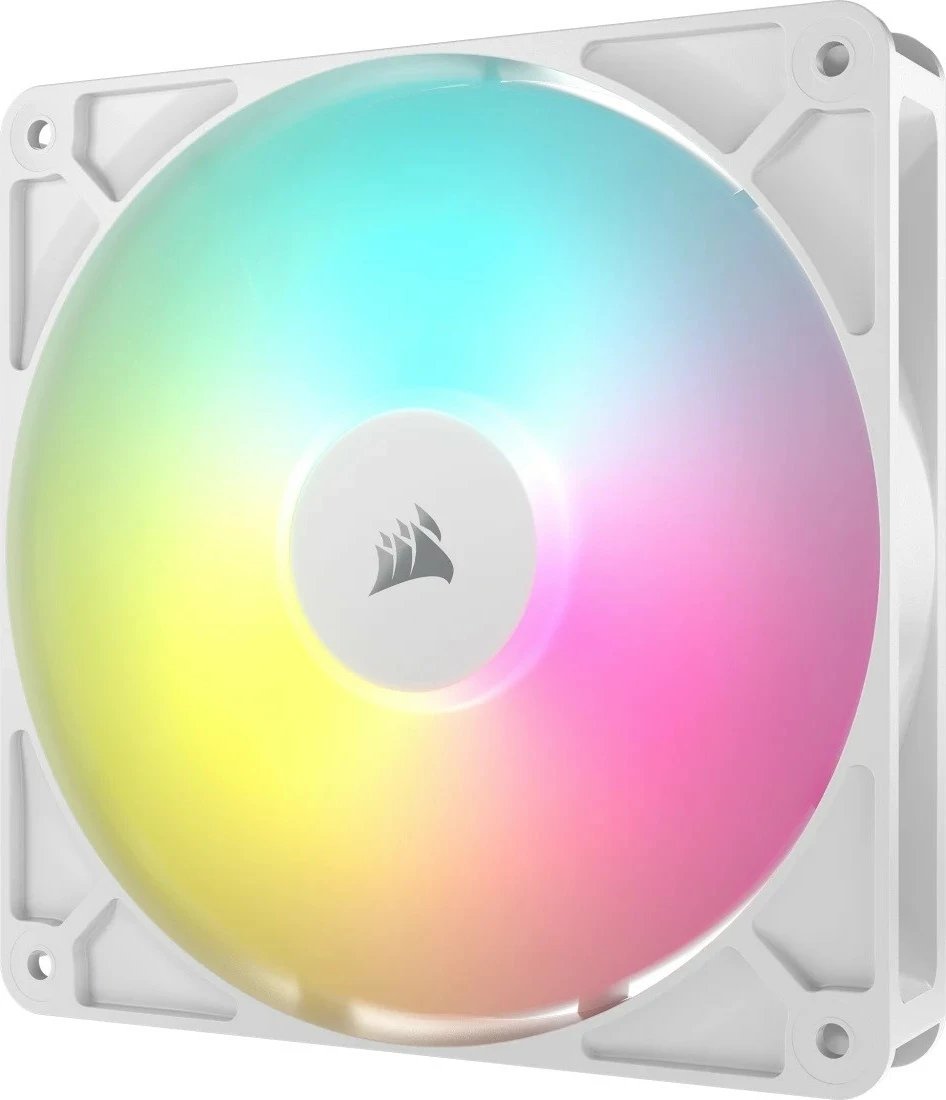 Ventilator kase Corsair RS140 ARGB, 140mm, i bardhë