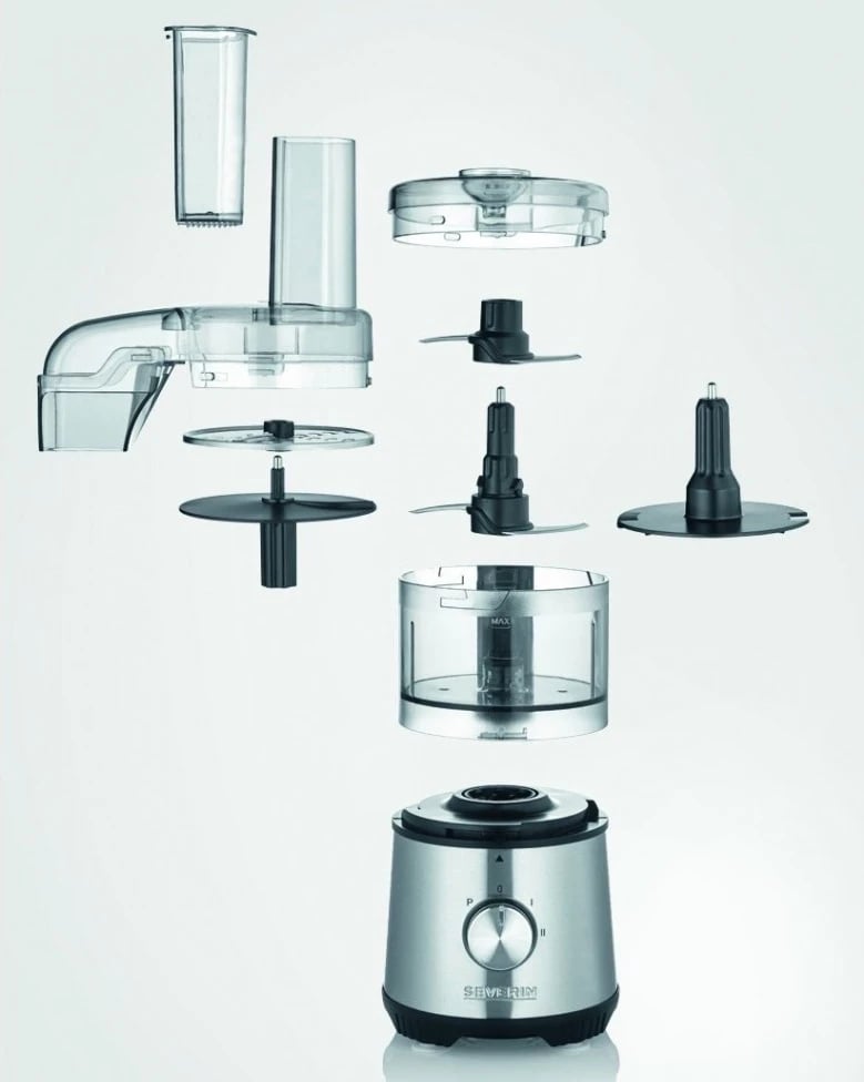 Grirëse e shumëfishtë Severin KM 3865, argjend