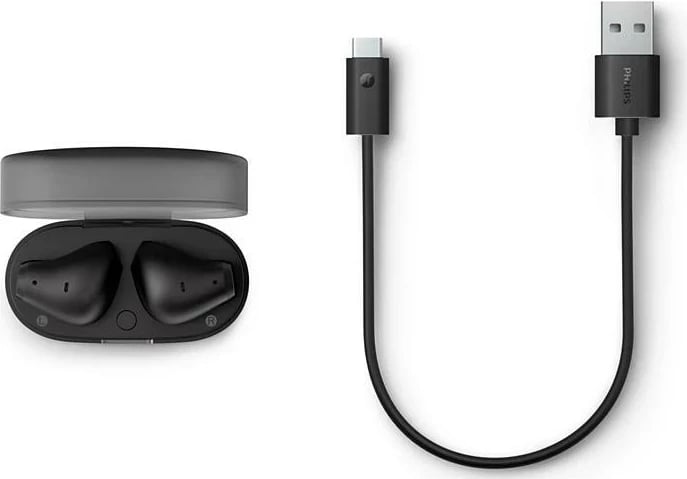 Kufje Philips TAT2139BK/00, True Wireless, Bluetooth 5.3, IPX4, të zeza Kufje Philips TAT2139BK/00, True Wireless, Bluetooth 5.3, IPX4, të zeza