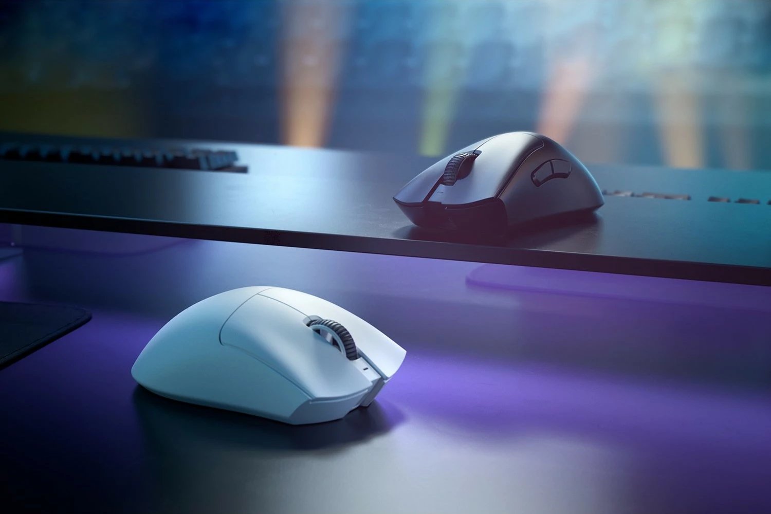 Maus Razer DeathAdder V3 Pro, wireless, 30000 DPI, i bardhë