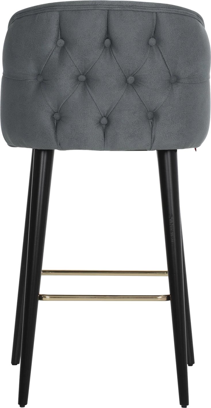 Karrige për bar profesionale MARCELLO FH9280.20, ngjyrë gri, dru, 50x58x100H cm