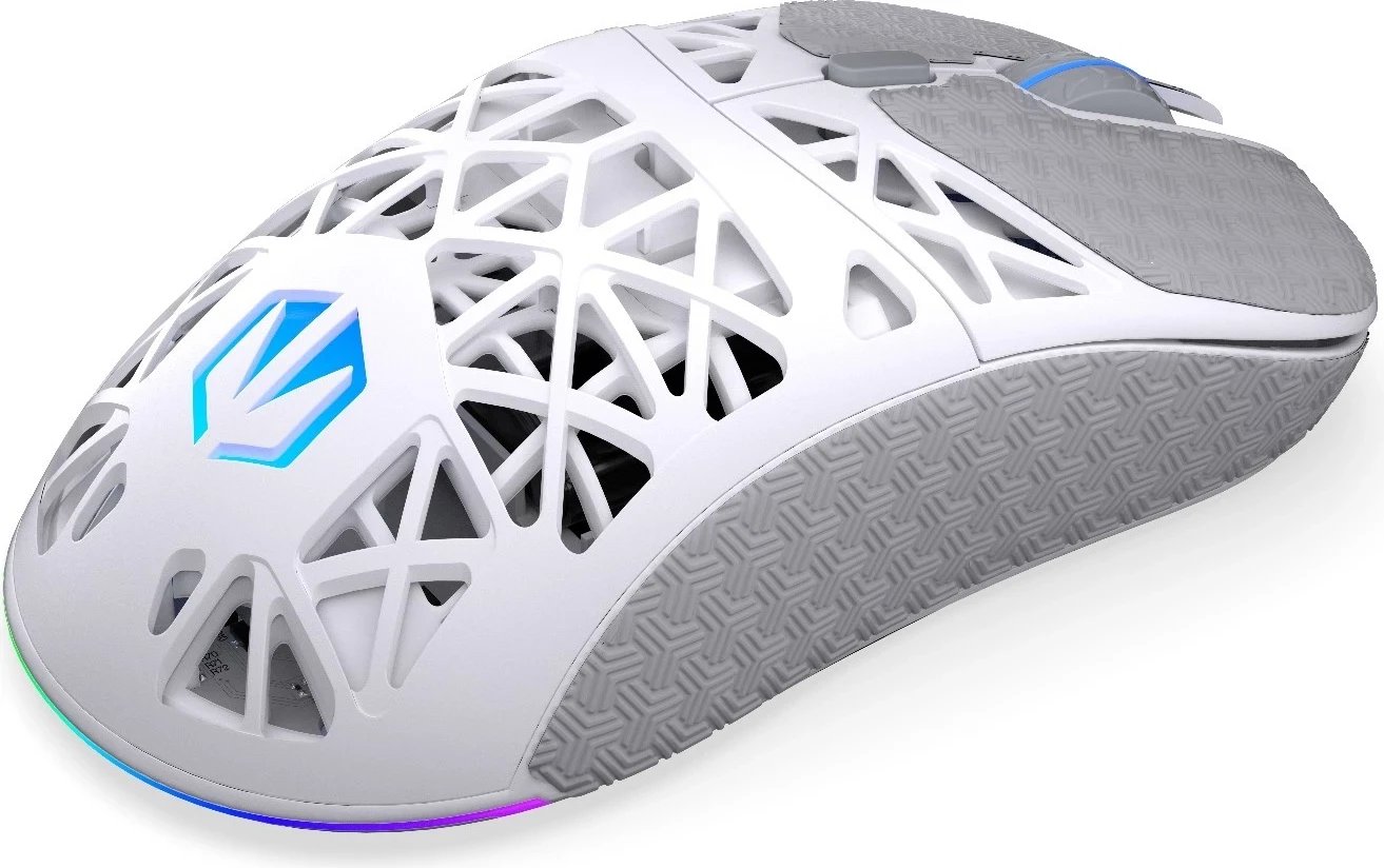 Maus gaming ENDORFY LIV Wireless Onyx White EY6A019, 12000 DPI, ARGB, i bardhë