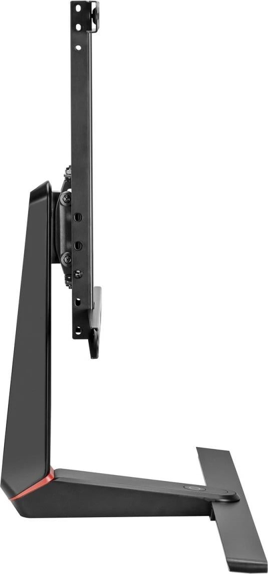 Mbajtës gaming për monitor Maclean RS167, për tavolinë, me ndriçim LED, i zi