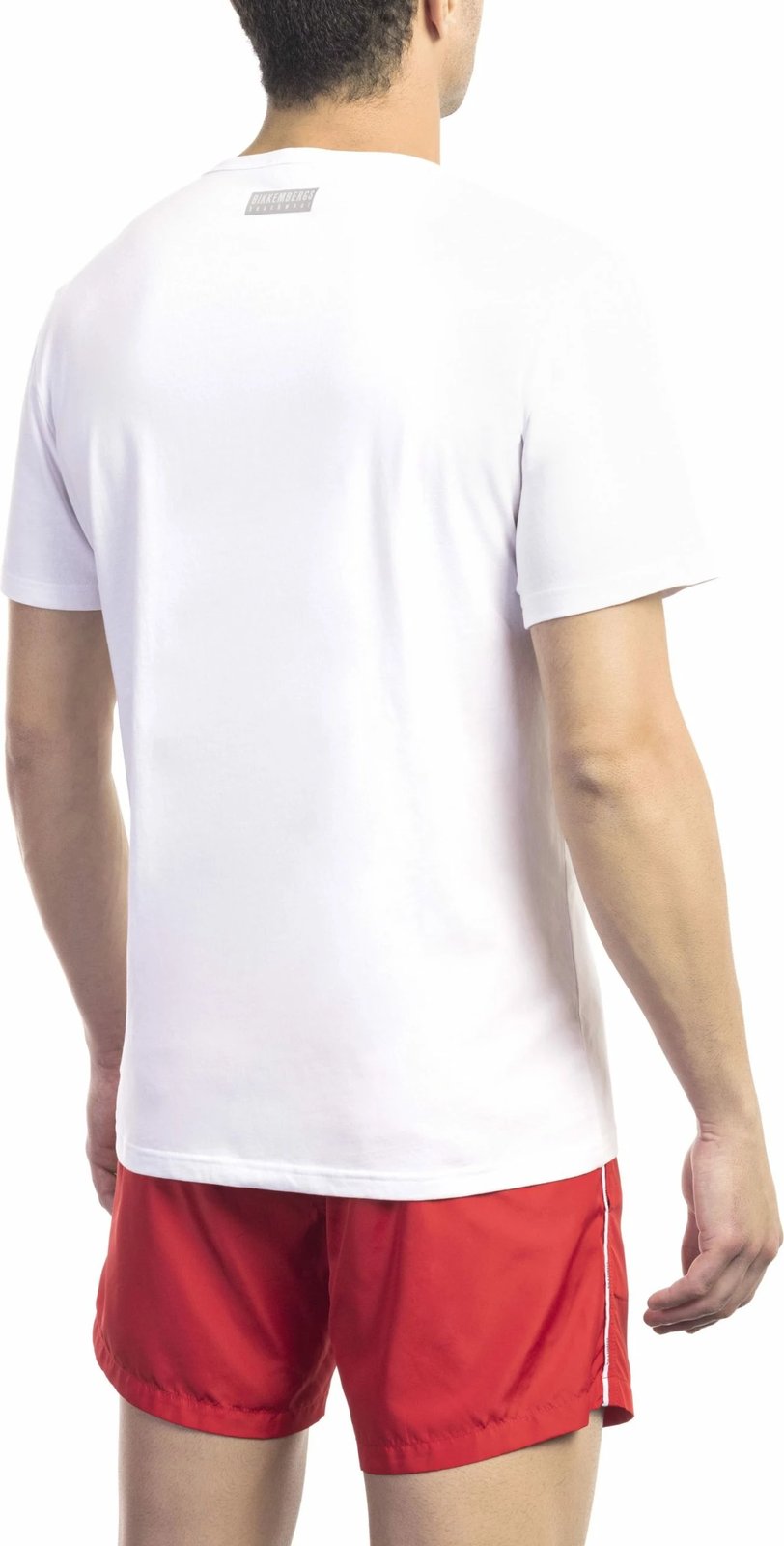 Maicë për meshkuj Bikkembergs, e bardhë