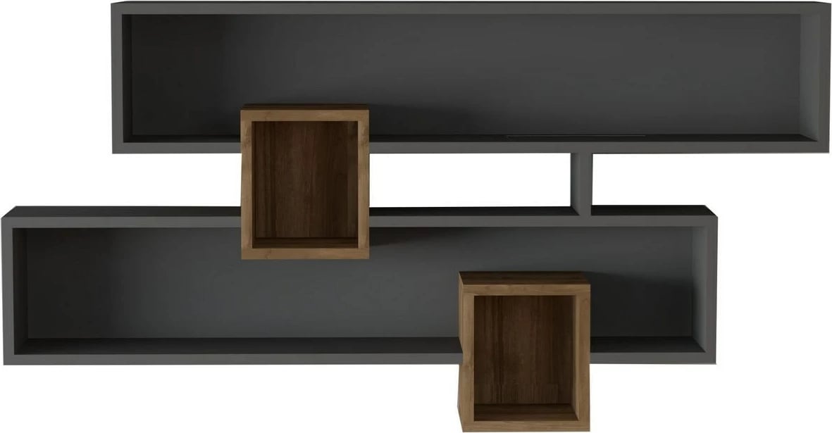 Raft muri Hanah Home Karen, ngjyrë arre dhe antracit