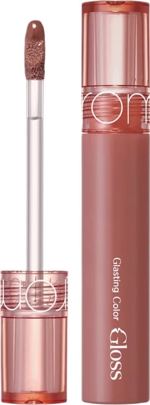 Buzëkuq lip gloss Rom&nd Glasting Color Gloss 05 Dim Mauve për femra 4g