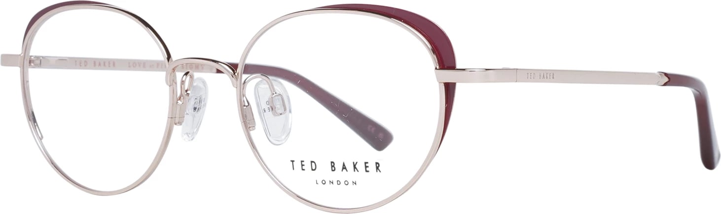 Koniza optike për femra Ted Baker, rozë gold