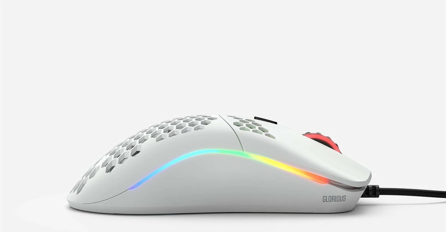 Maus Glorious Model O Minus - USB 2.0, i bardhë