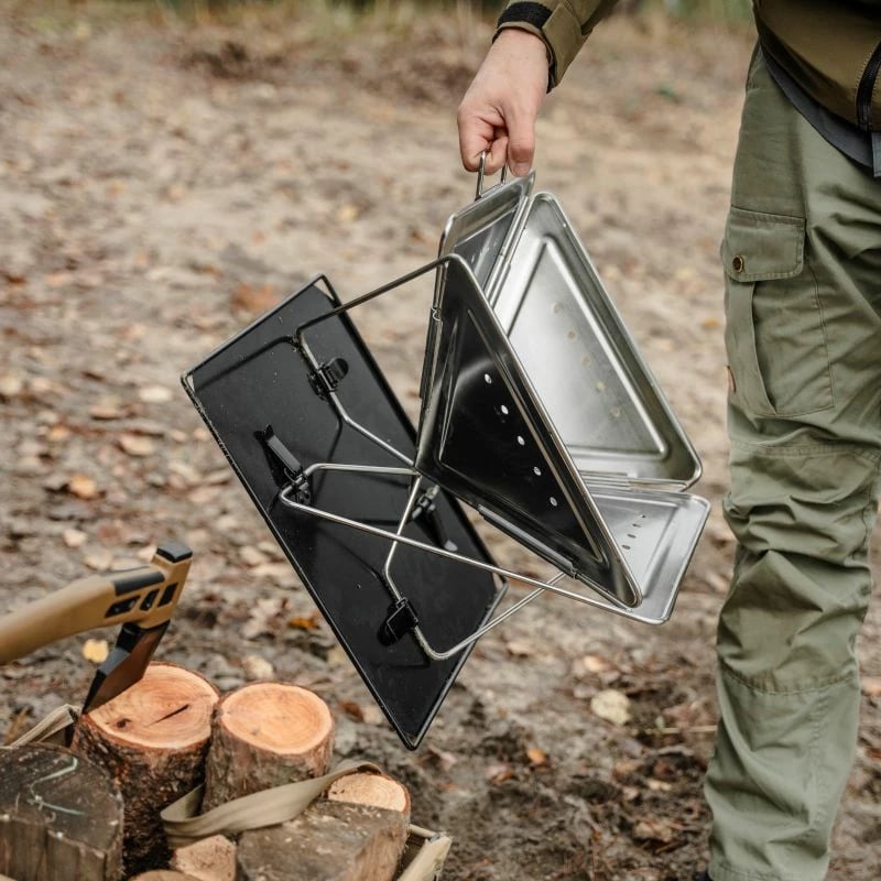 Grill portativ Offlander, gri