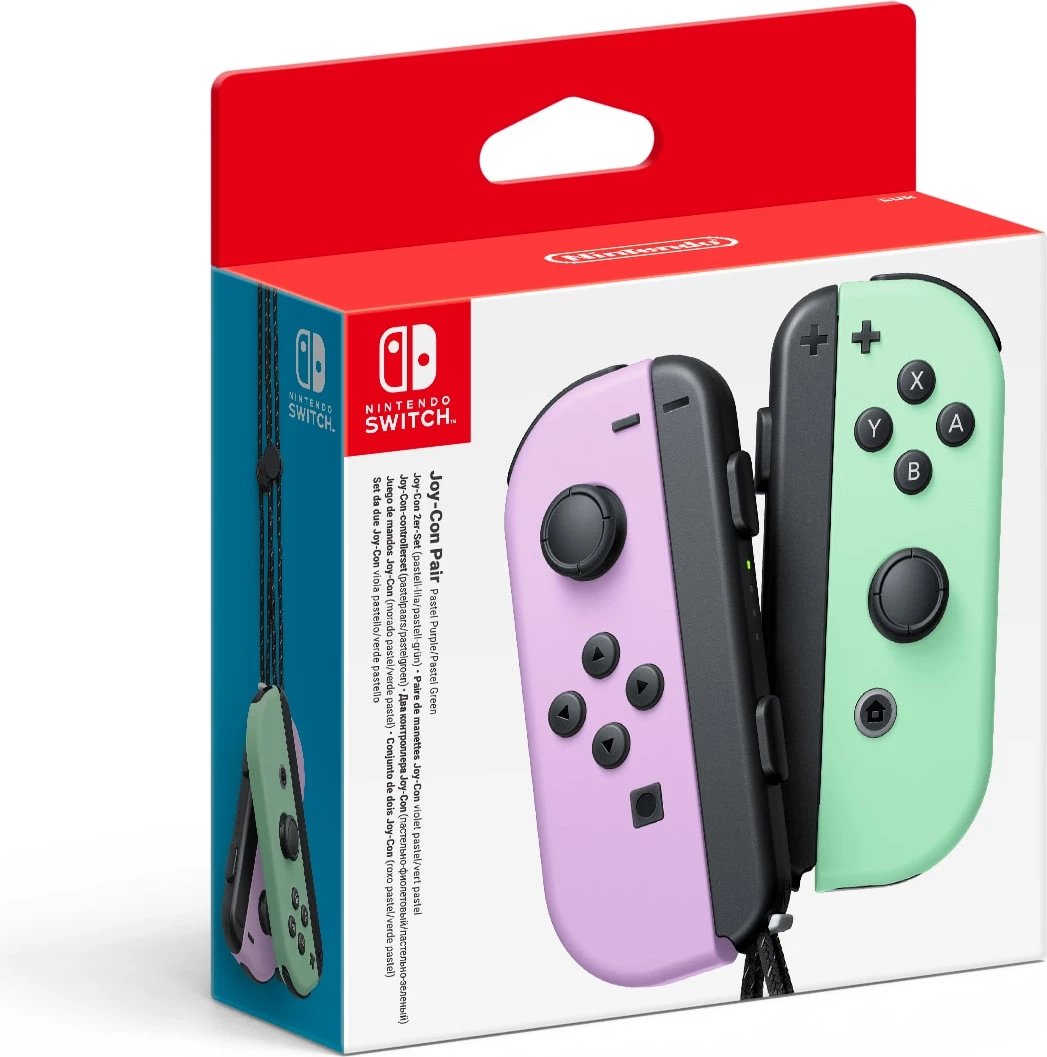 Joystick Nintendo (Switch), një palë, vjollcë/ e gjelbër    