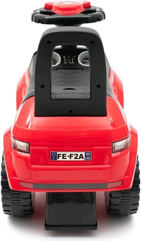 Makinë ride-on, BABY MIX, SUV, timon me melodi, hapësirë nën sedilje, deri 27 kg, moshat 12–36 muaj, blue