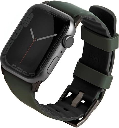 Rrip për Apple Watch UNIQ Linus, silikon, 42/44/45/49mm, i gjelbër
