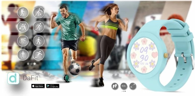 Smartwatch për femra Gravity, blu