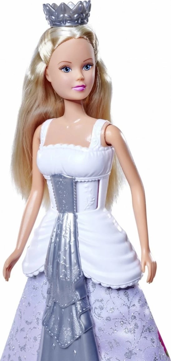 Kukull Steffi Love Magic Wedding, Simba, 29cm, fustan 2-në-1, rozë/bardhë