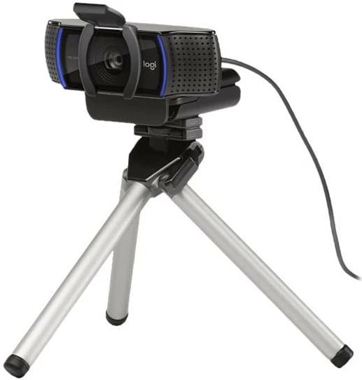 Webcam Logitech HD Pro C920S 1080p 30fps, autofokus, ekspozim automatik, mikrofonë stereo, kapak privatësie, e zezë