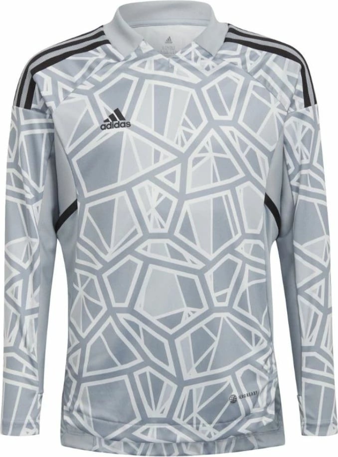 Fanellë portieri për fëmijë adidas, gri
