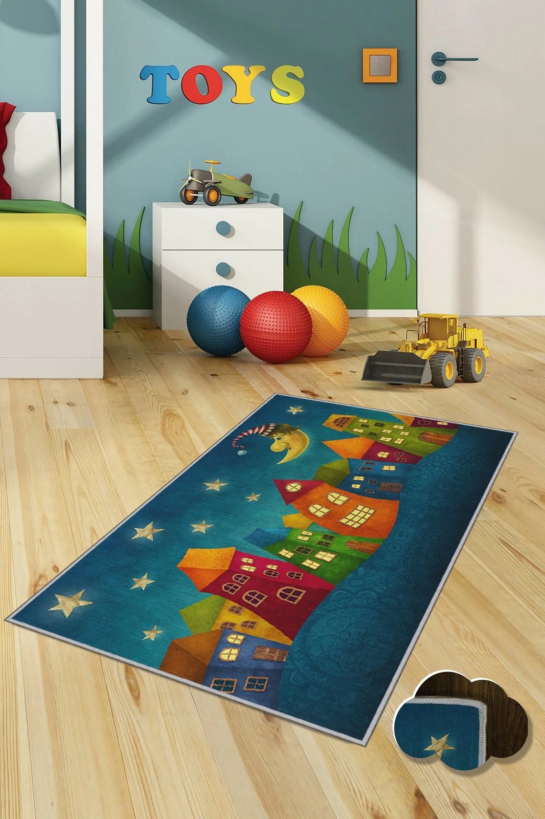 Qilim korridori, shumëngjyrësh, 80x200cm, Conceptum Hypnose, KHMFESTO005KEÇE