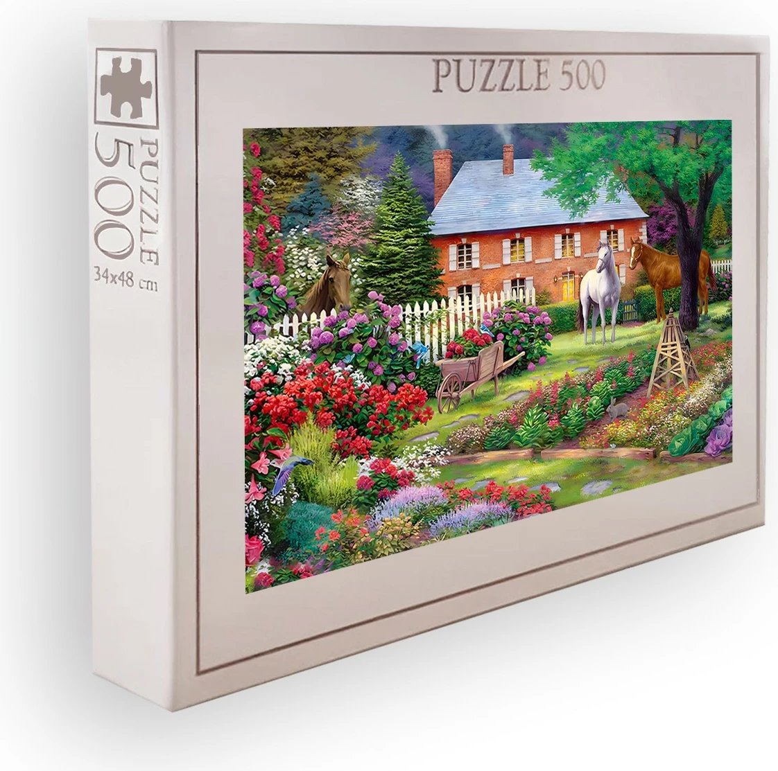 Puzzle 500 copa, Evila Originals, shumëngjyrësh, PZL_053_500