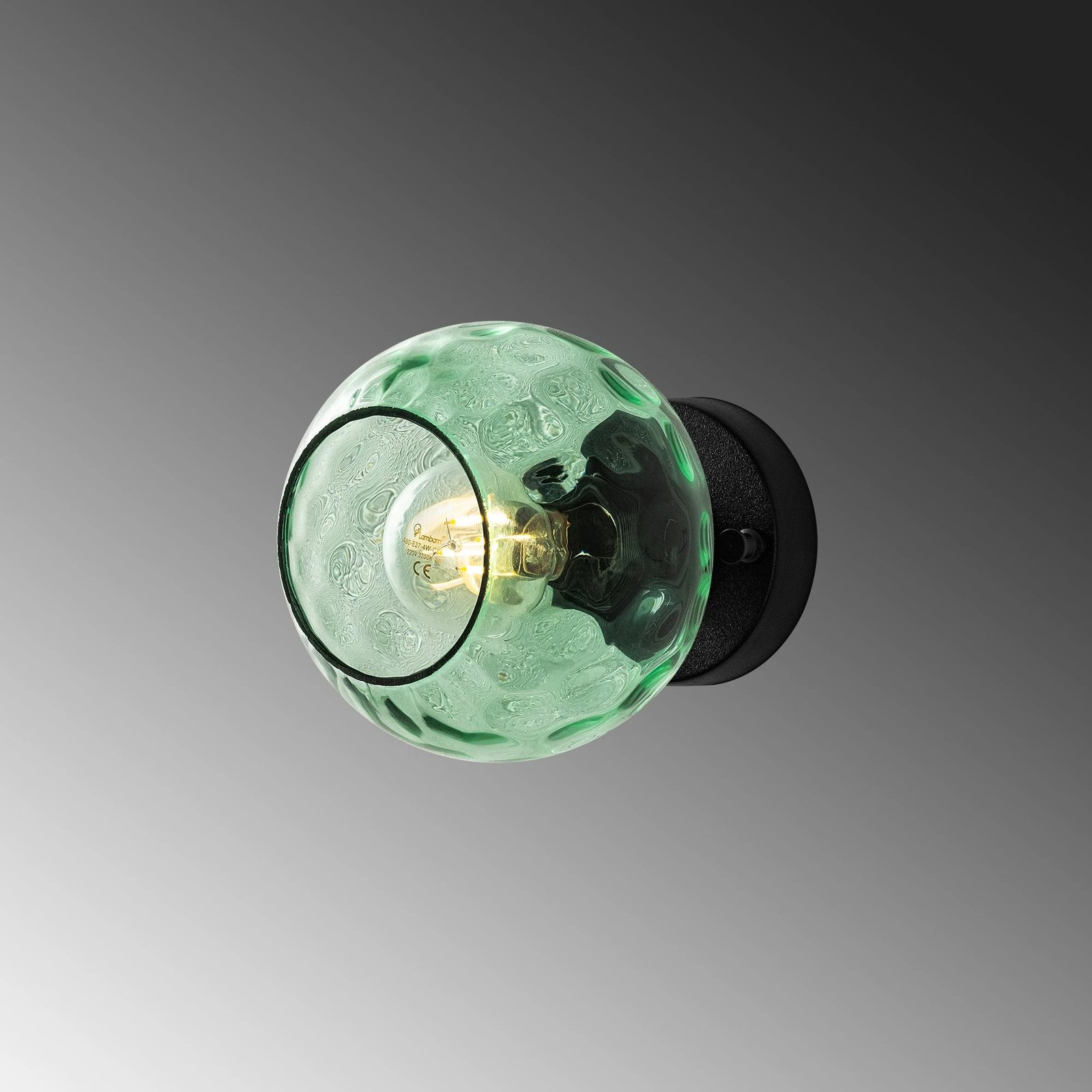 Llambë muri Opviq, Benek - 15 - 14395, ngjyrë mente dhe e zezë