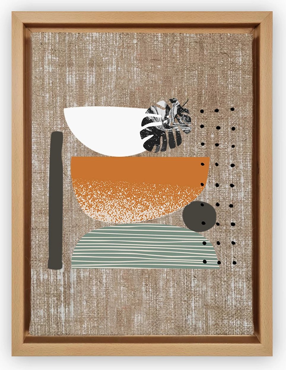 Pikturë dekorative në kanavacë, shumëngjyrëshe, Wallity, LNJ518100537033, 36x46cm