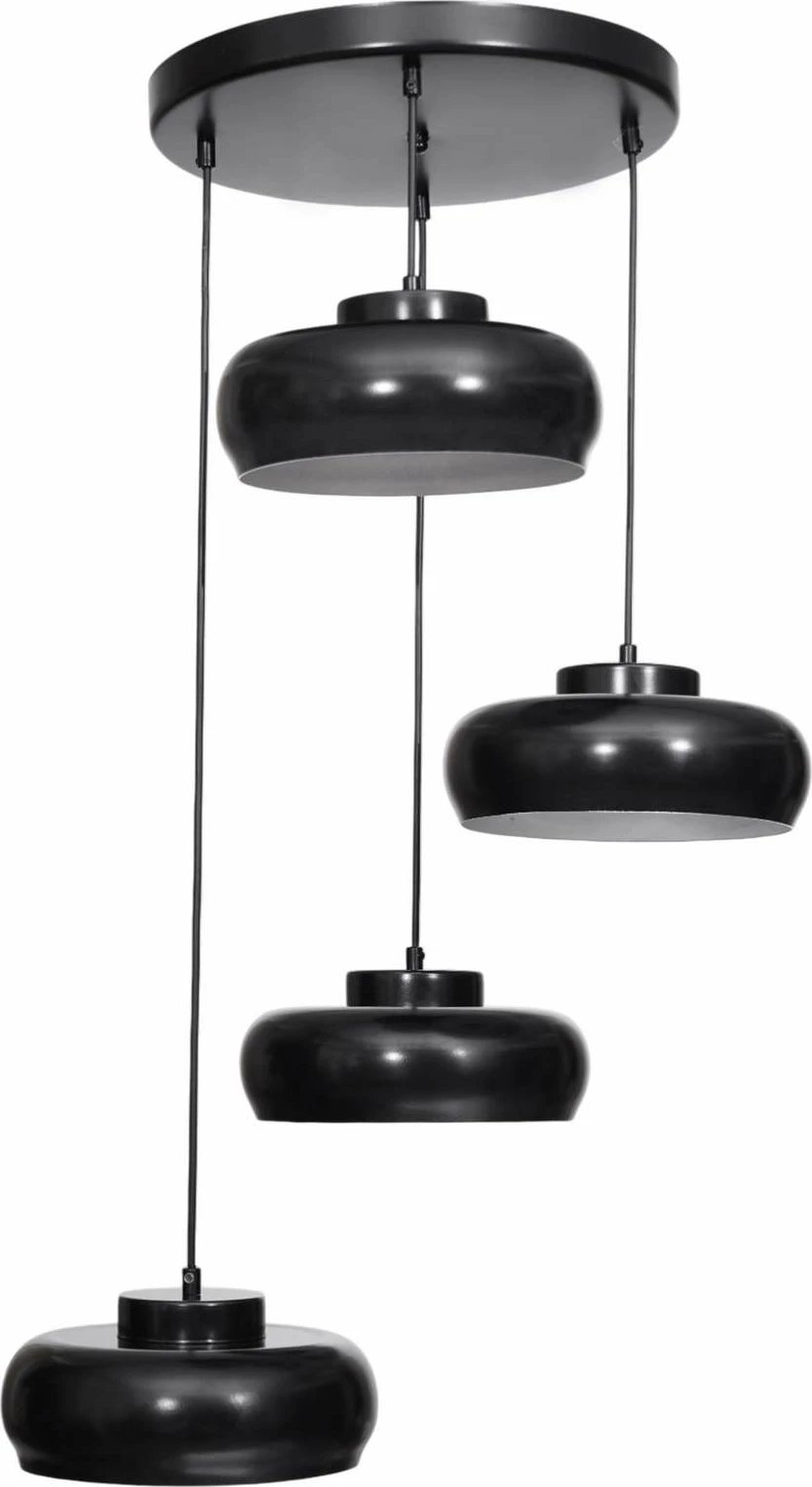 Llambë tavani Opviq, 9026-4, metalike, e zezë