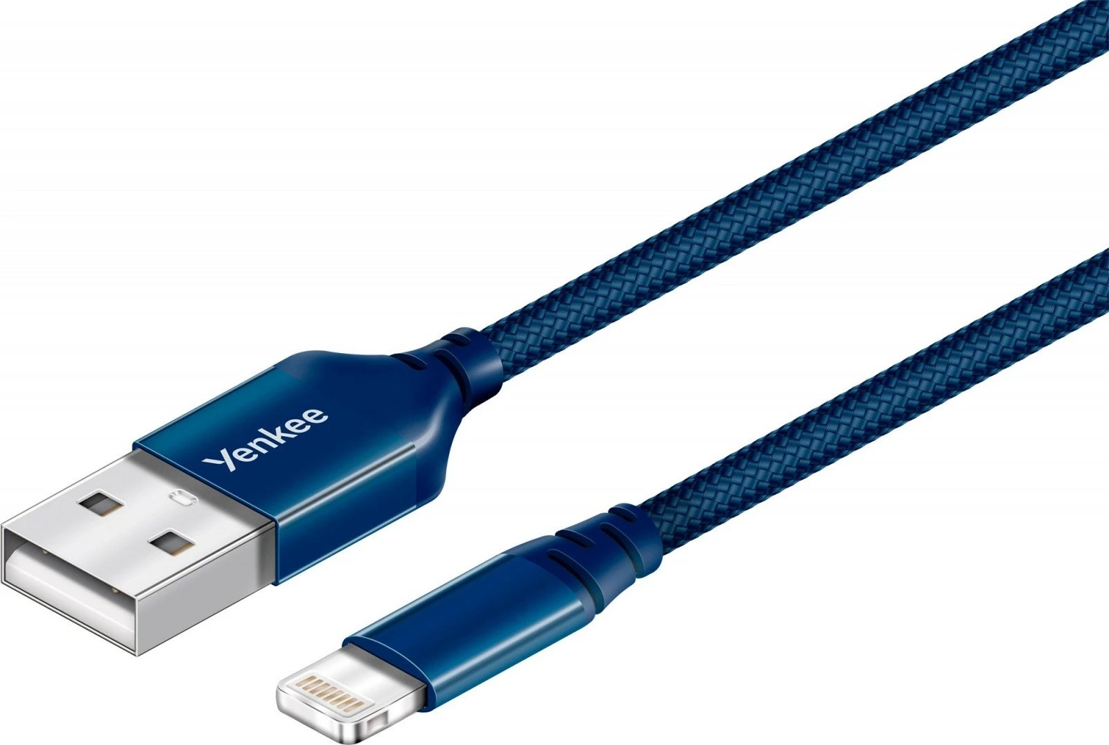 Kabllo YENKEE YCU 611BE MFI, Lightning në USB, 1m, Kaltër Kabllo YENKEE YCU 611BE MFI, Lightning në USB, 1m, Kaltër