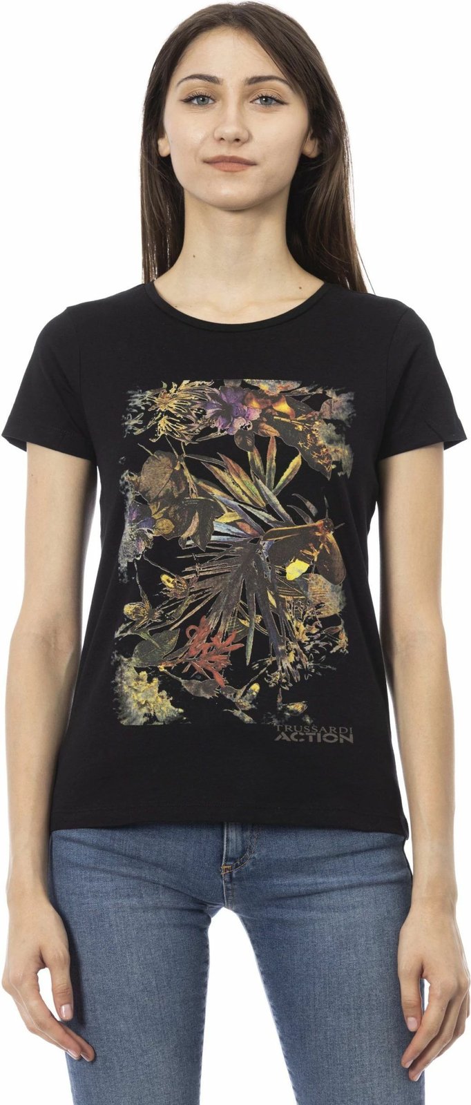 Maicë për femra Trussardi Action, e zezë