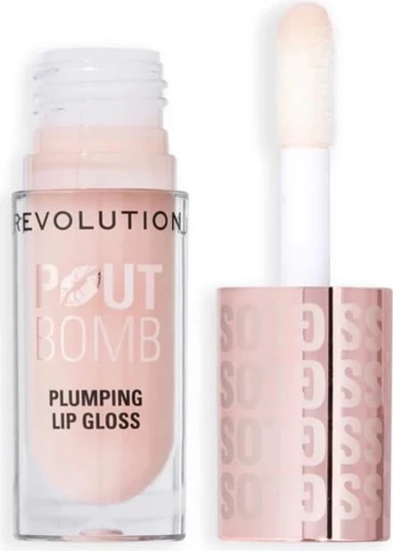 Revolution - Plumping Lip Gloss Pout Bomb - Milky Sheer Holo
