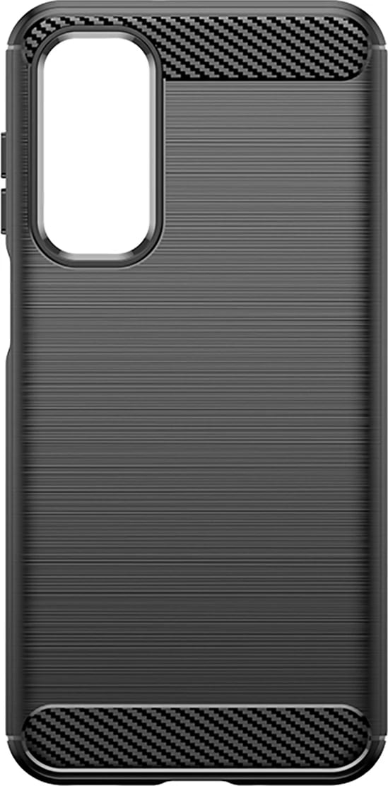 Mbështjellës Hurtel Carbon Case për Samsung Galaxy A16 / A16 5G, TPU, Zi