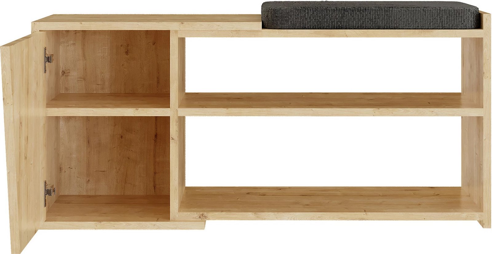 Dollap këpucësh Skye Decor, Fiona, ngjyrë lisi