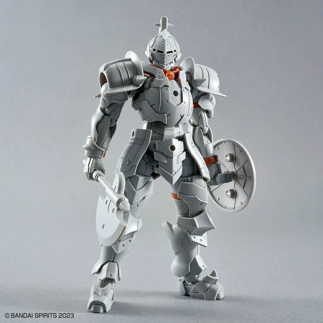 Figurë koleksionuese Bandai 30MF Liber Fighter, gri