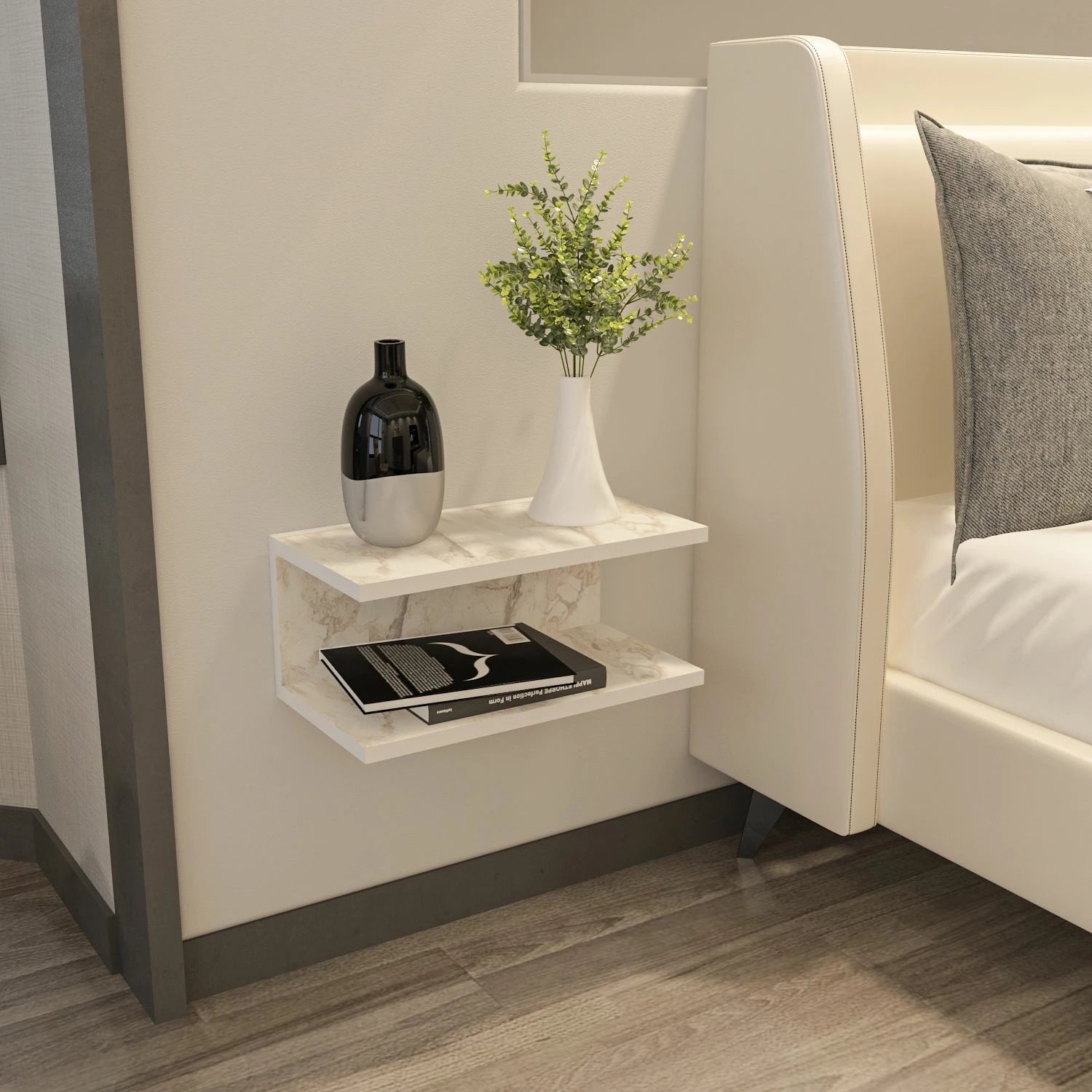 Komodinë muri Skye Decor, ngjyrë Ephesus, Ramira